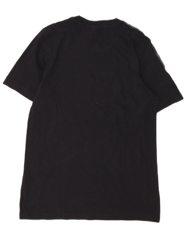 Adidas Mens Graphic T-Shirt Top Small Black Camouflage Cotton