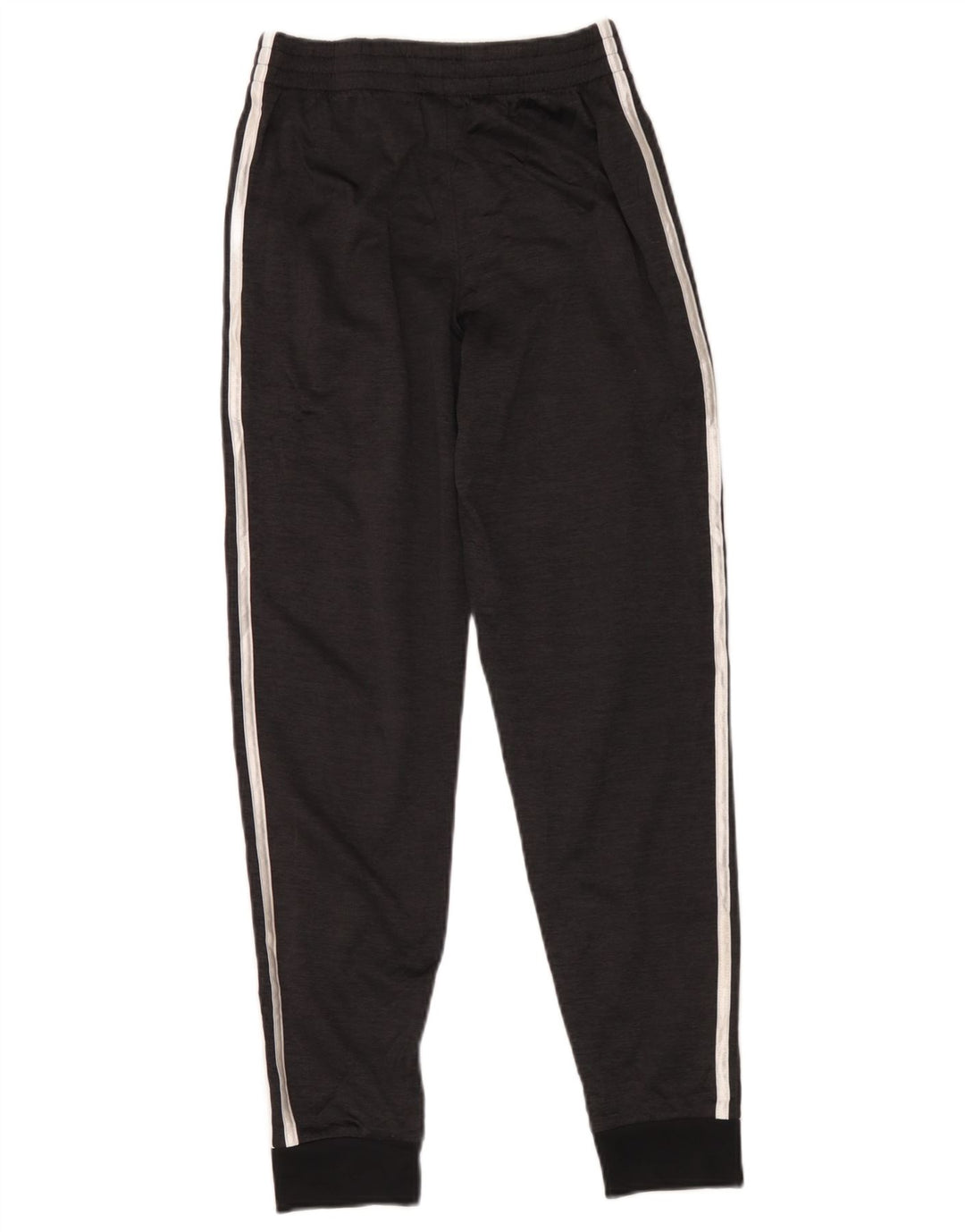 Adidas Boys Tracksuit Trousers Joggers 12-13 Years Large Black Polyester