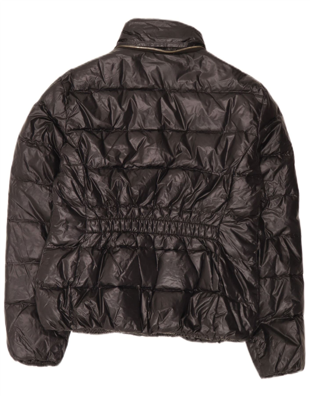 Zara Womens Padded Jacket UK 14 Large Black