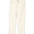 FAT FACE Womens Skinny Capri Jeans UK 10 Small W26 L22 White Cotton | Vintage Fat Face | Thrift | Second-Hand Fat Face | Used Clothing | Messina Hembry 