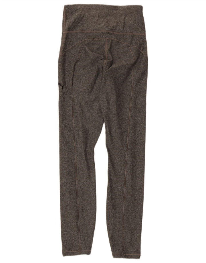 Puma Womens Leggings UK 4 XS  Grey Flecked