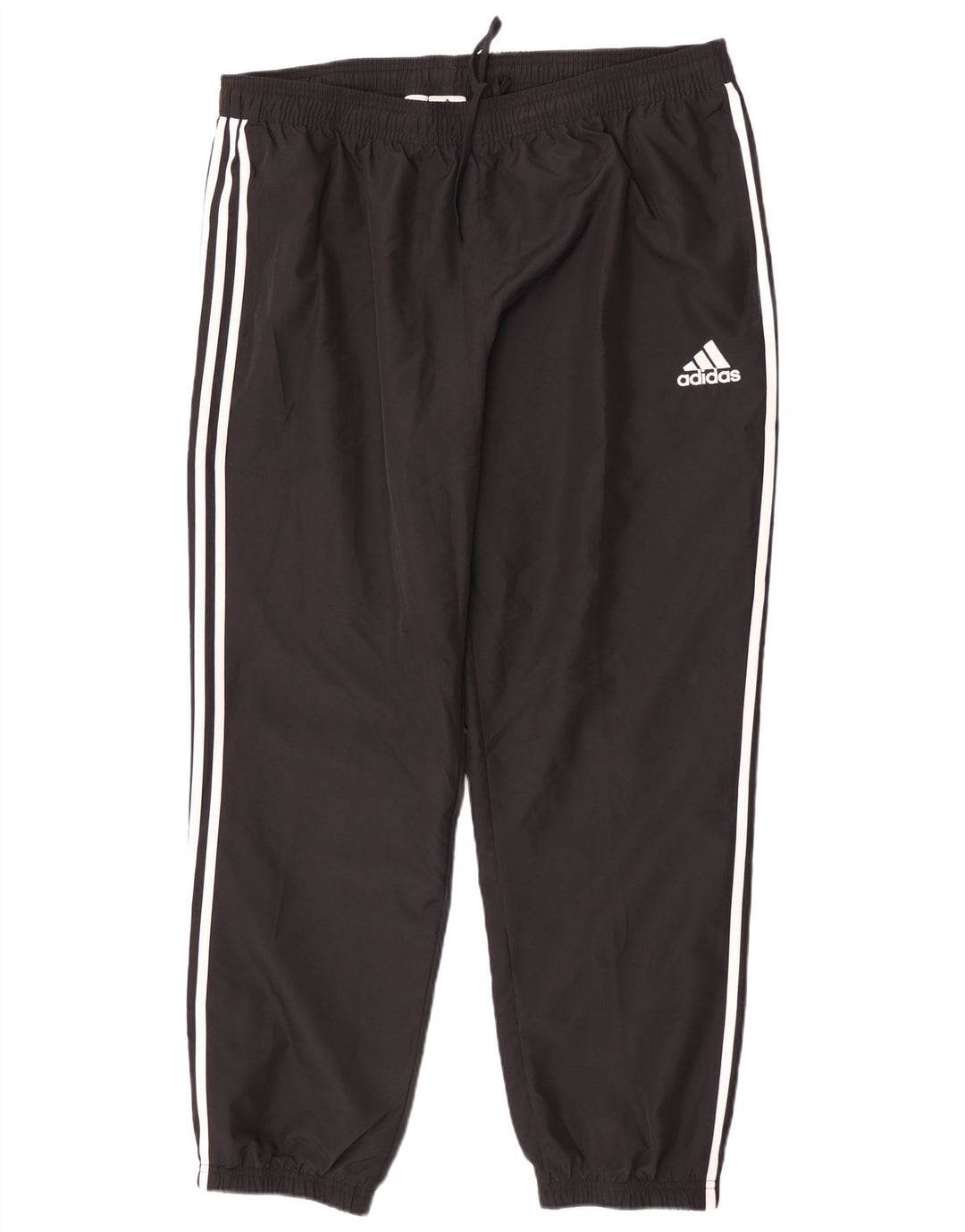 Adidas Mens Tracksuit Trousers Joggers 2XL Black Polyester