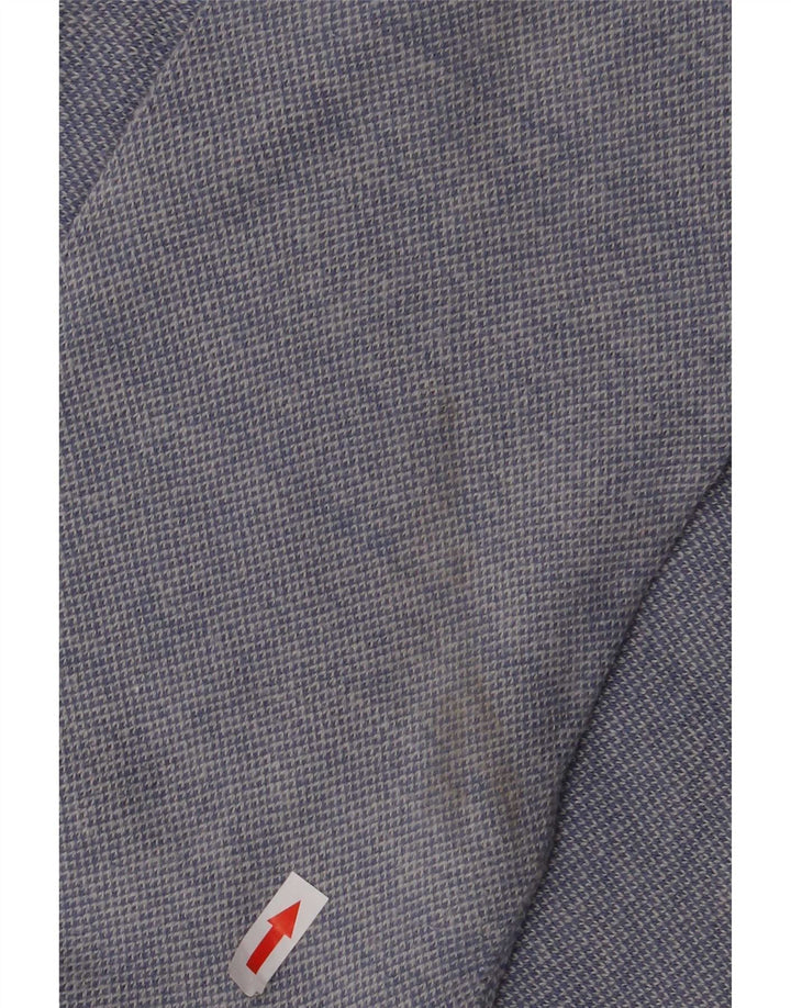 Marks & Spencer Mens Tailored Fit Crew Neck Jumper Sweater Small Blue