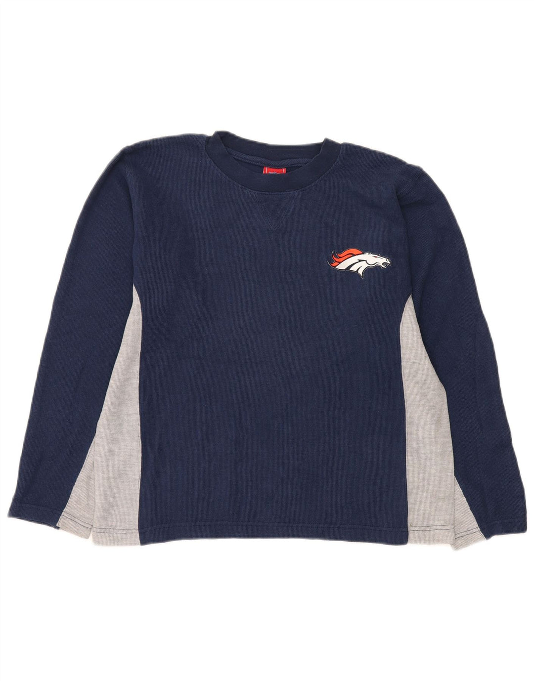NFL Boys Denver Broncos Sweatshirt Jumper 15-16 Years XL Navy Blue