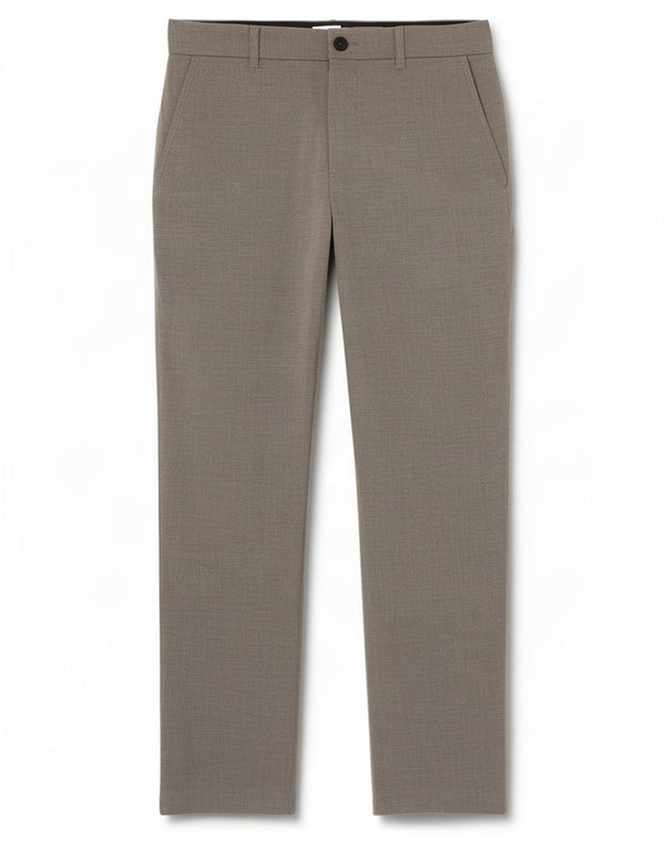 Zara Womens Tapered Chino Trousers Large W32 L28 Grey Polyester