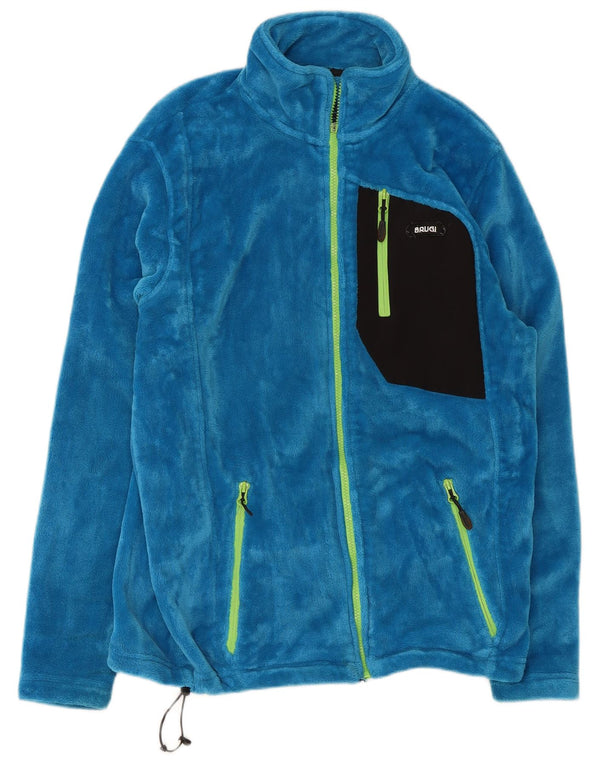 Brugi Mens Fleece Jacket UK 40 Large Blue