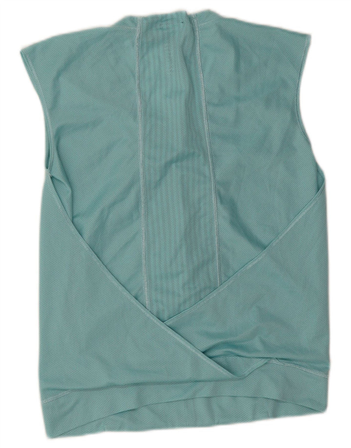 Adidas Womens Clima 365 Vest Top UK 10 Small Blue Polyester