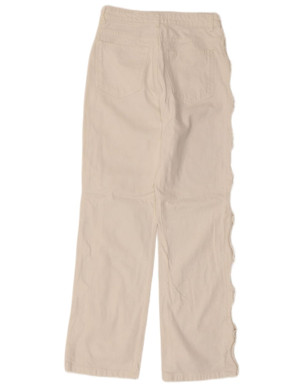 Zara Womens Straight Jeans EU 36 XS W26 L29 White