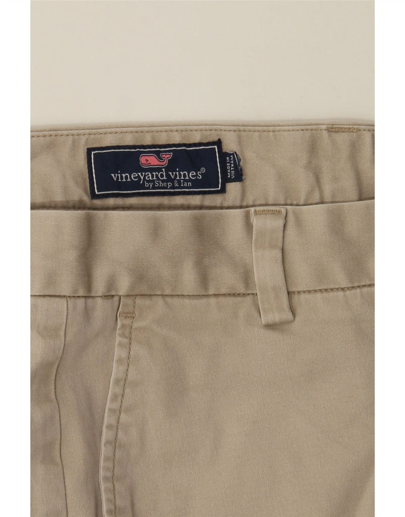 VINEYARD VINES Mens Chino Shorts W30 Medium  Beige Cotton Vintage Vineyard Vines and Second-Hand Vineyard Vines from Messina Hembry 