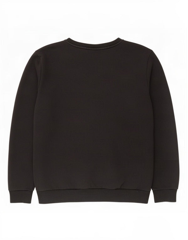 Puma Mens Loose Fit Sweatshirt Jumper Small Black Cotton