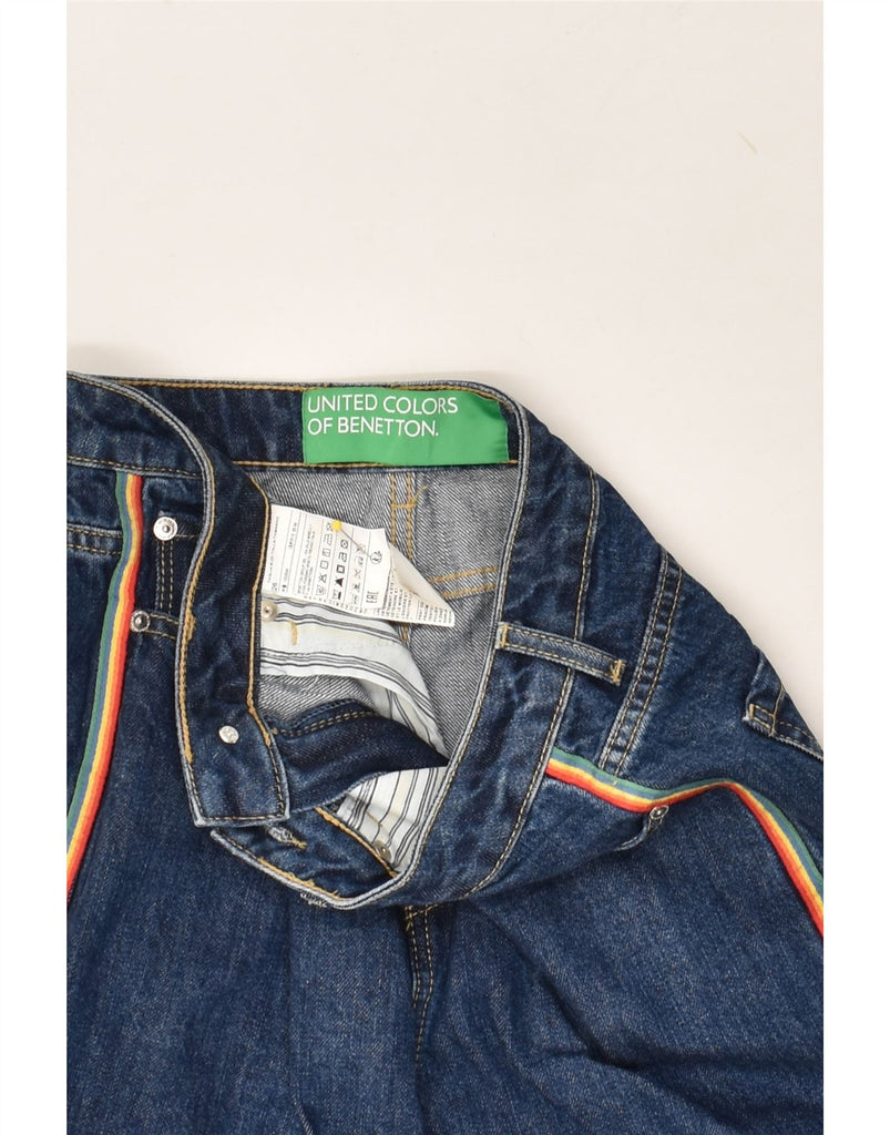 BENETTON Womens Tapered Jeans W26 L27 Blue Cotton | Vintage Benetton | Thrift | Second-Hand Benetton | Used Clothing | Messina Hembry 