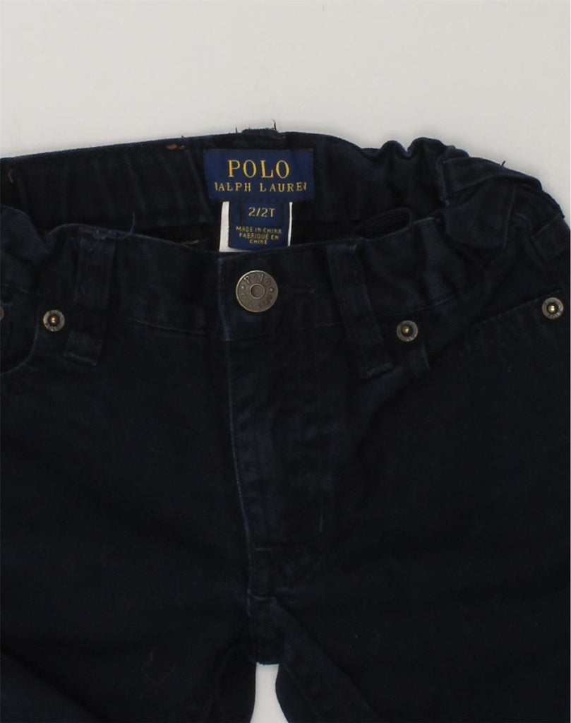 POLO RALPH LAUREN Baby Girls Straight Jeans 18-24 M W18 L13  Navy Blue | Vintage Polo Ralph Lauren | Thrift | Second-Hand Polo Ralph Lauren | Used Clothing | Messina Hembry 