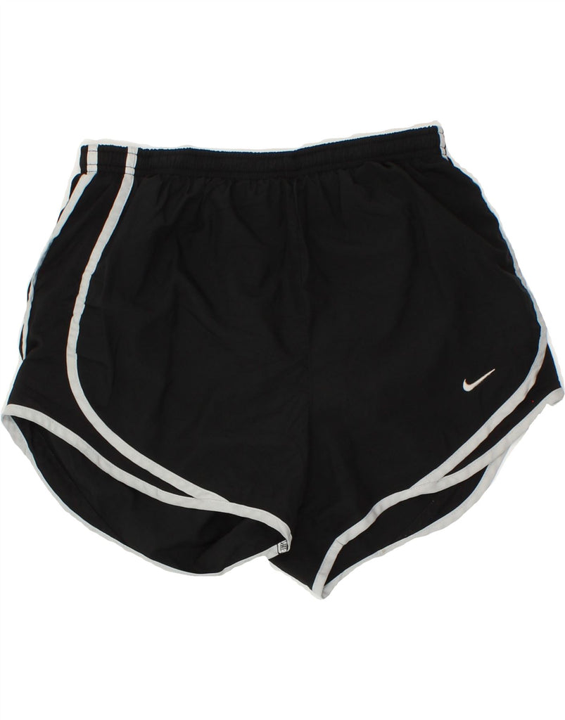 NIKE Womens Sport Shorts UK 8 Small Black Vintage Nike and Second-Hand Nike from Messina Hembry 