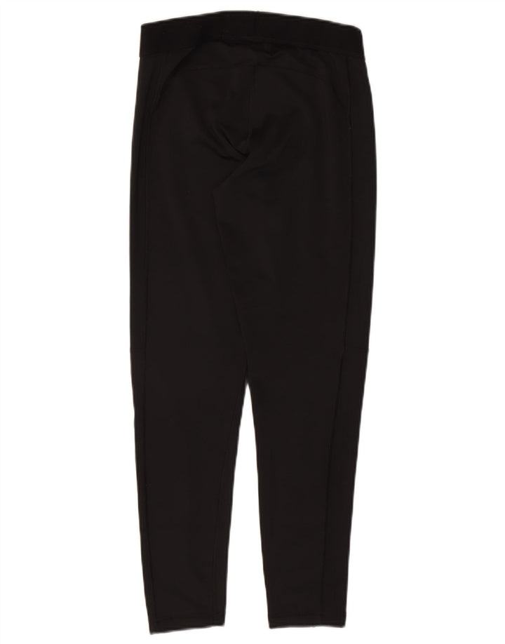 Adidas Womens Graphic Leggings UK 12/14 Medium  Black Polyester
