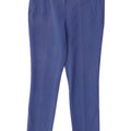 Massimo Dutti Womens Slim Chino Trousers EU 42 Large W32 L27 Blue