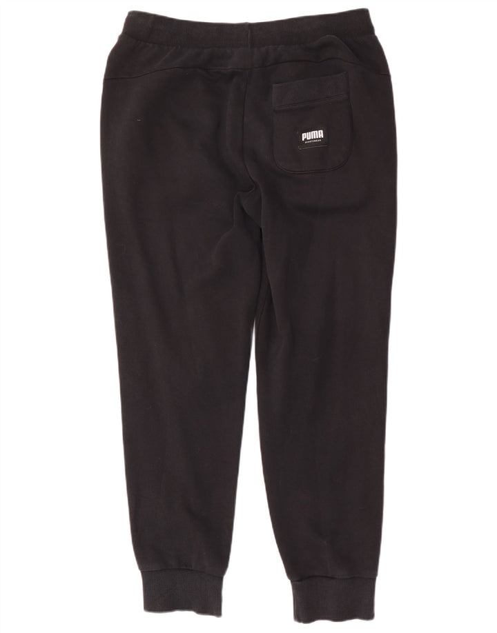Puma Womens Graphic Tracksuit Trousers Joggers UK 14 Medium  Black