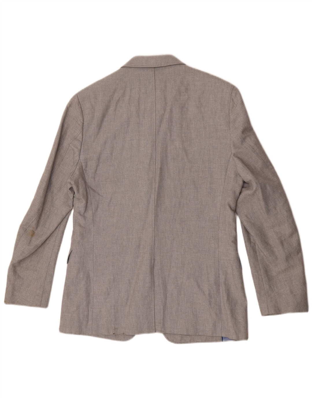 Banana Republic Mens Regular Fit 2 Button Blazer Jacket UK 40 Large Grey