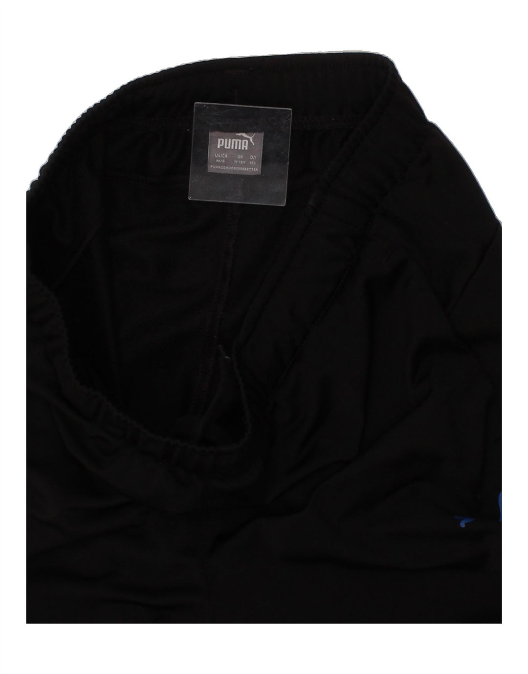PUMA Boys Tracksuit Trousers 11-12 Years  Black Vintage Puma and Second-Hand Puma from Messina Hembry 