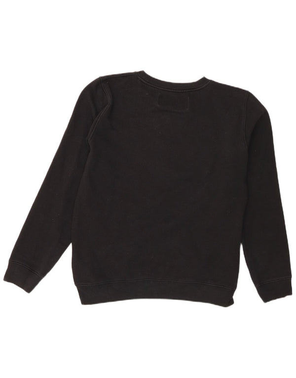 Replay Mens Graphic Sweatshirt Jumper Medium Black