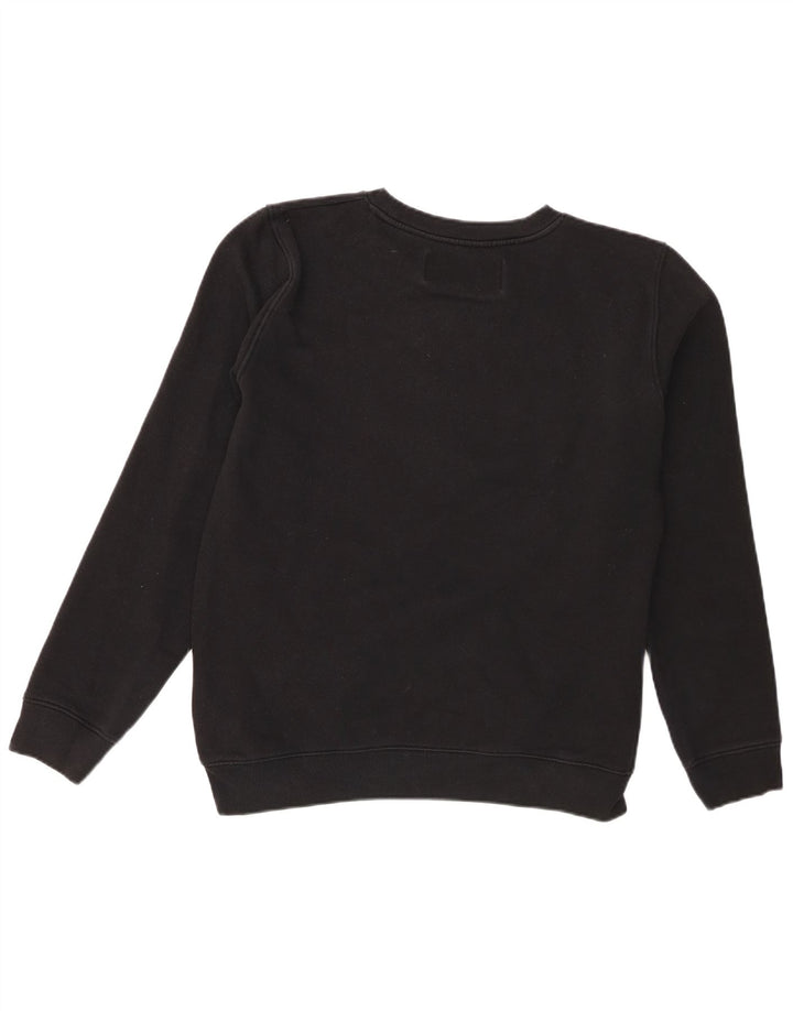 Replay Mens Graphic Sweatshirt Jumper Medium Black