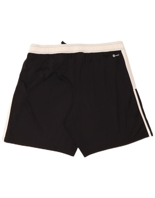 Adidas Mens Aeroready Sport Shorts 2XL Black Colourblock Polyester