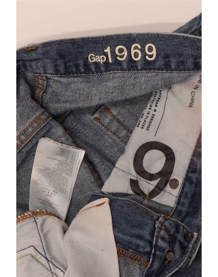 Gap Mens Slim Jeans W32 L32 Blue Cotton