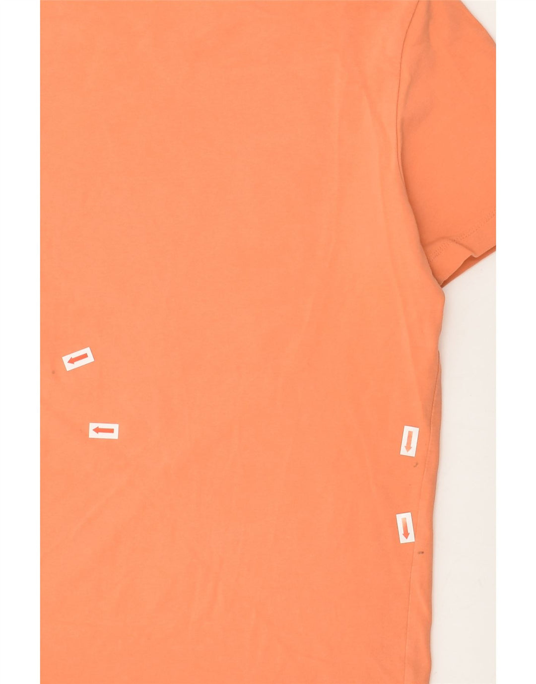ADIDAS Womens Graphic T-Shirt Top UK 10 Small  Orange | Vintage Adidas | Thrift | Second-Hand Adidas | Used Clothing | Messina Hembry 