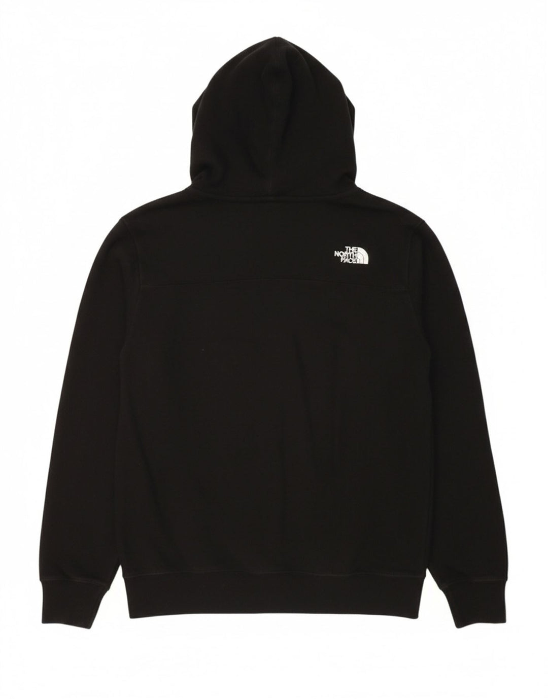 THE NORTH FACE Mens Hoodie Jumper Small Black Cotton