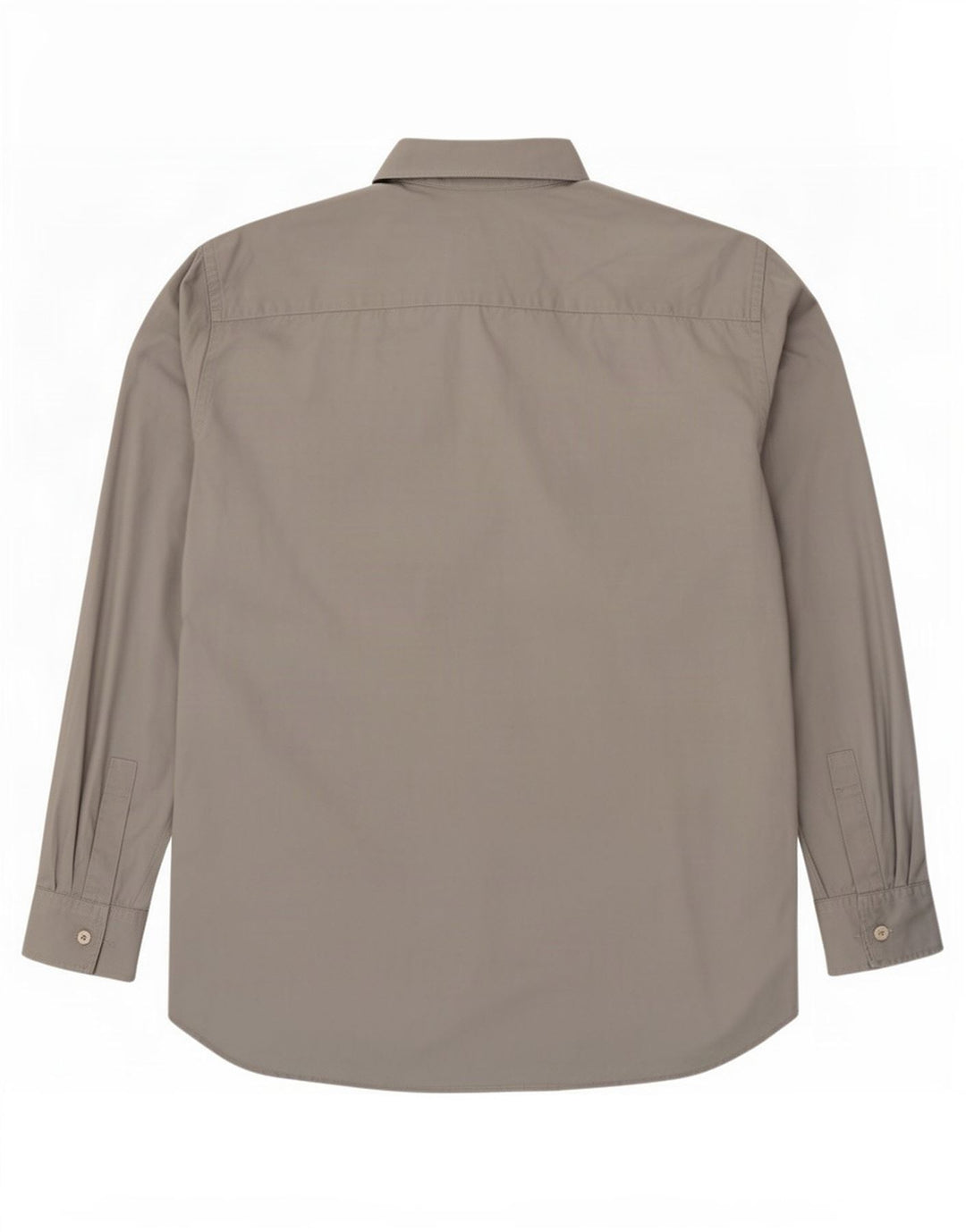 Gas Mens Shirt Large Grey Cotton