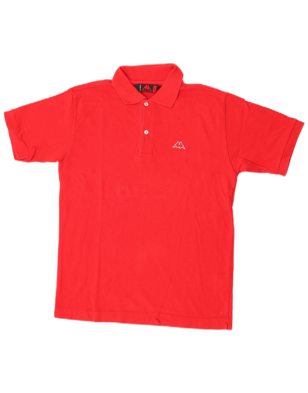 Kappa Mens Polo Shirt Small Red Cotton
