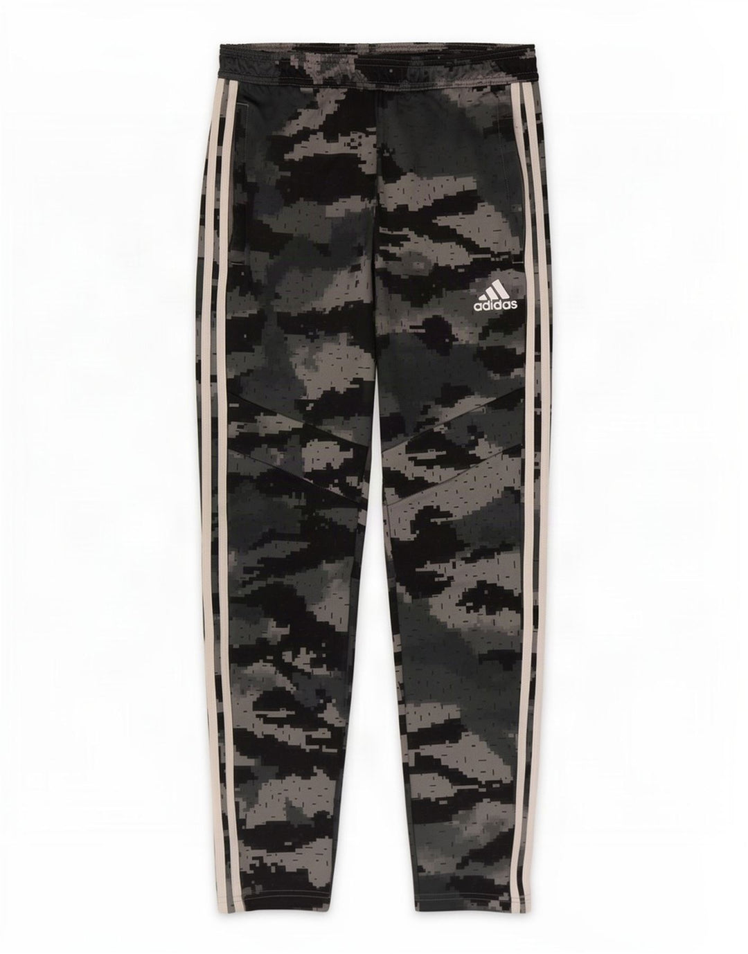 Adidas Mens Tracksuit Trousers Small Grey Camouflage Polyester