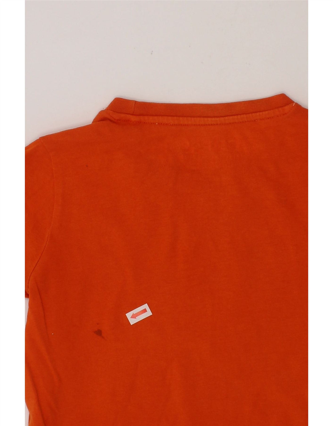 GUESS Boys Graphic T-Shirt Top 3-4 Years Orange Cotton Vintage Guess and Second-Hand Guess from Messina Hembry 