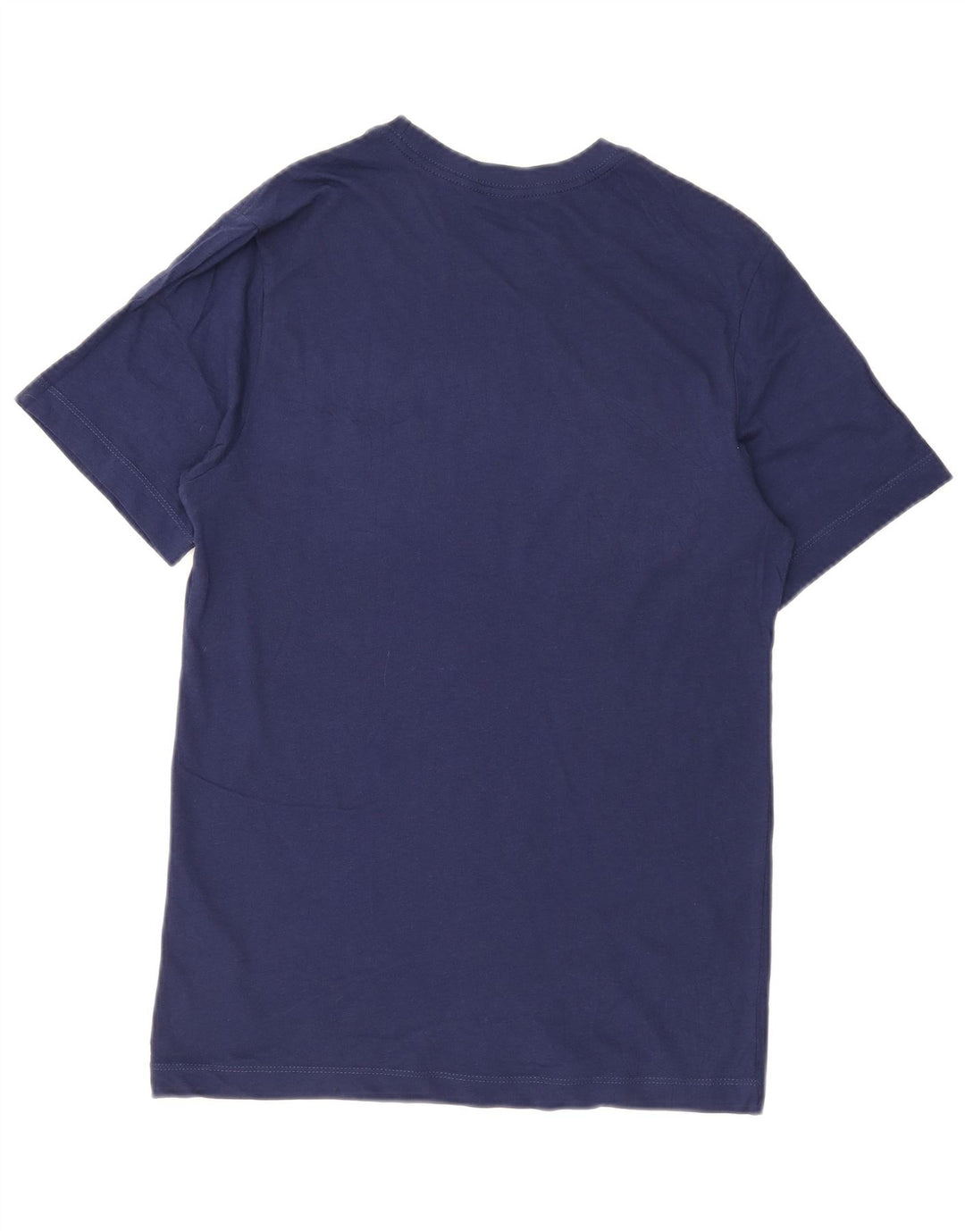 NIKE Mens Graphic T-Shirt Top Small Navy Blue Cotton