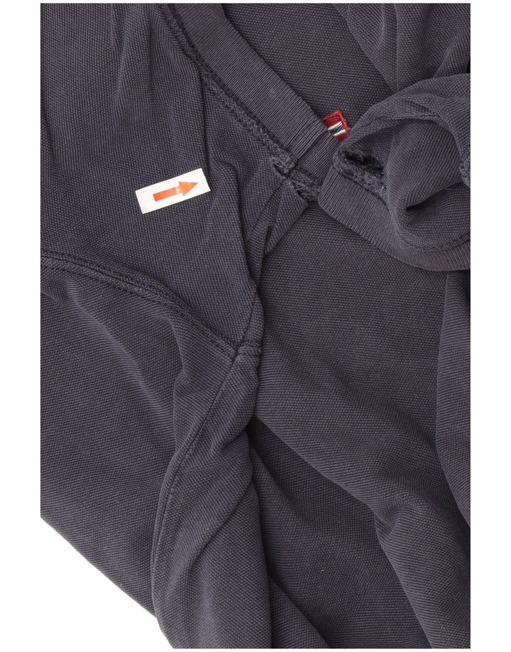 Napapijri Mens Polo Shirt Large Navy Blue