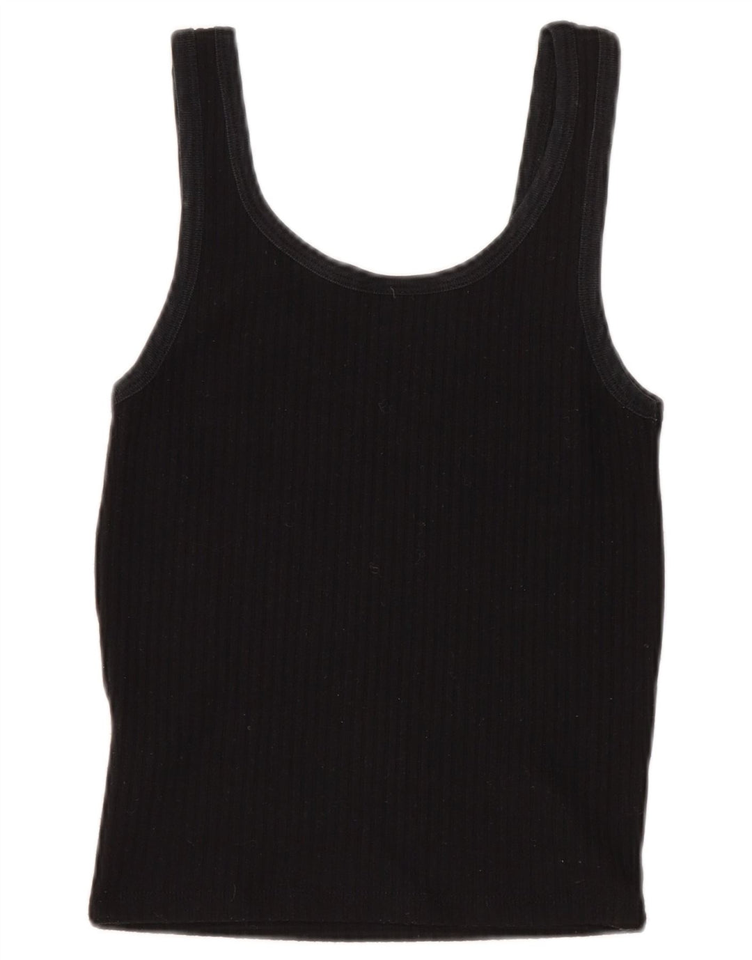Topshop Womens Cami Top UK 8 Small Black Polyester