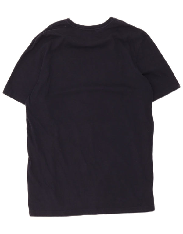 Adidas Mens Graphic T-Shirt Top XL Navy Blue Cotton