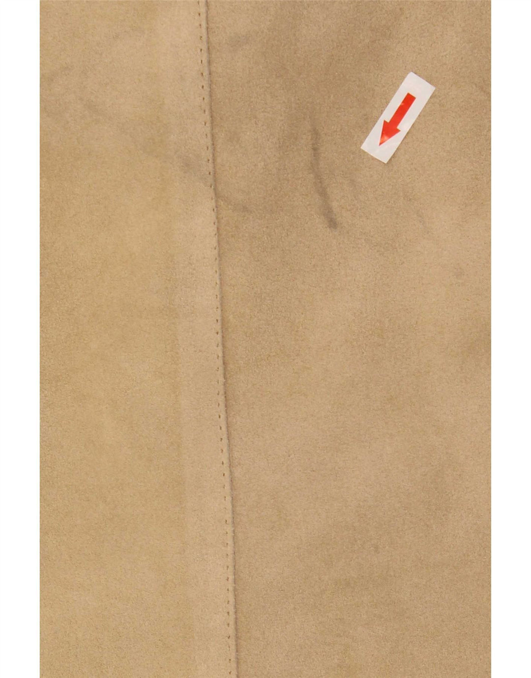 J.J.Scott Mens 3 Button Suede Blazer Jacket IT 52 XL Beige Leather