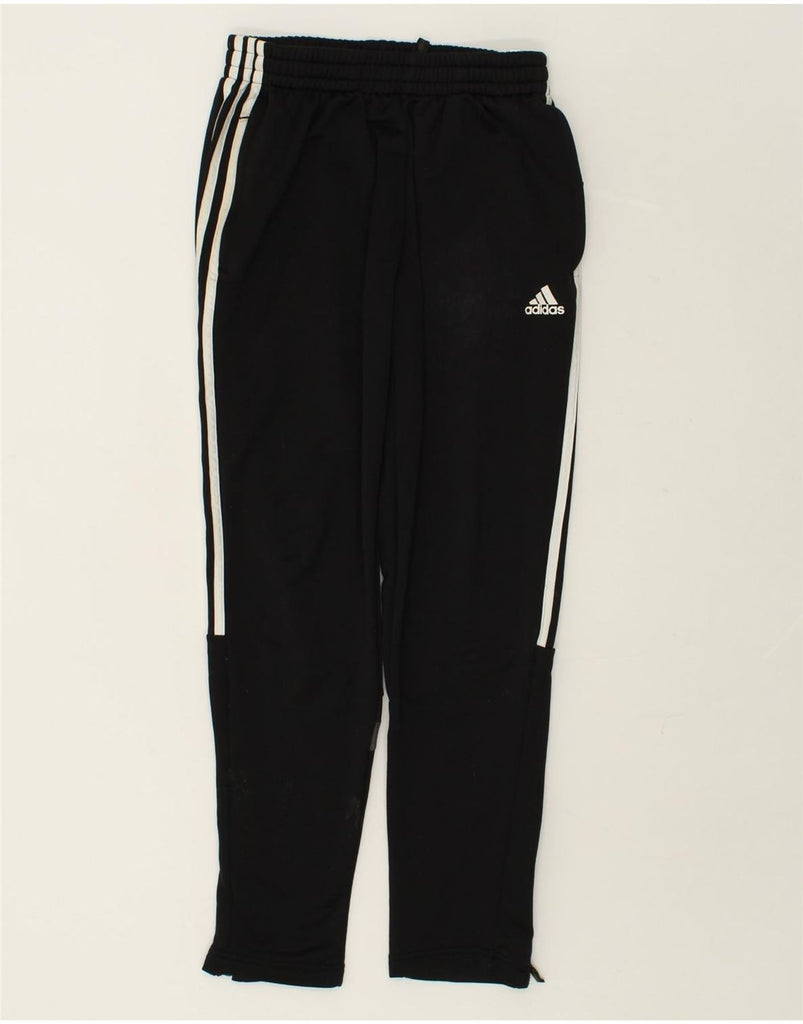 ADIDAS Mens Tracksuit Trousers Medium Black Polyester | Vintage Adidas | Thrift | Second-Hand Adidas | Used Clothing | Messina Hembry 