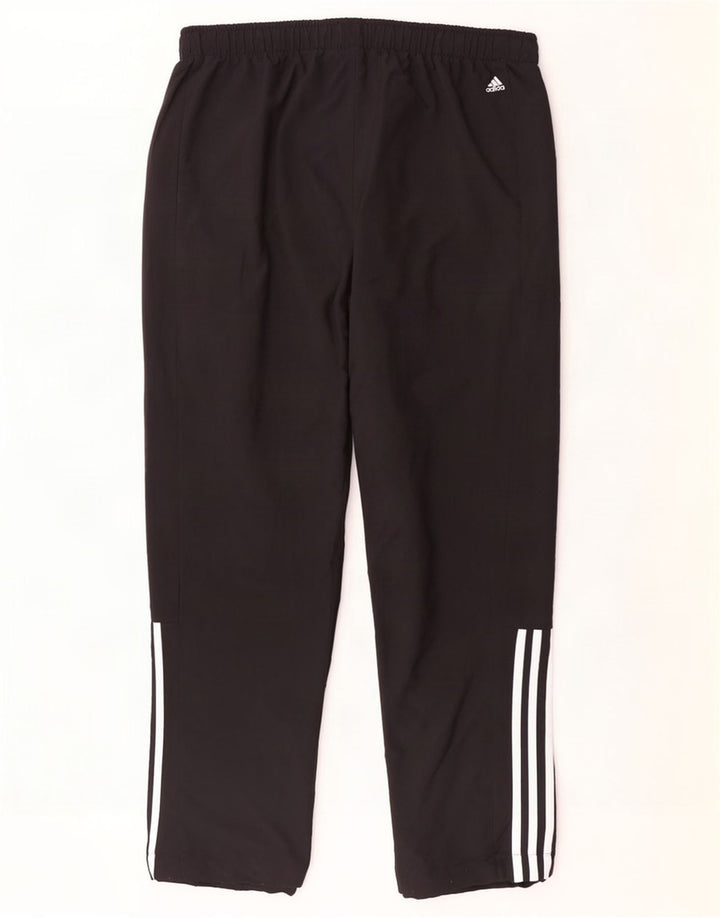 Adidas Mens Climalite Tracksuit Trousers XL Black Polyester