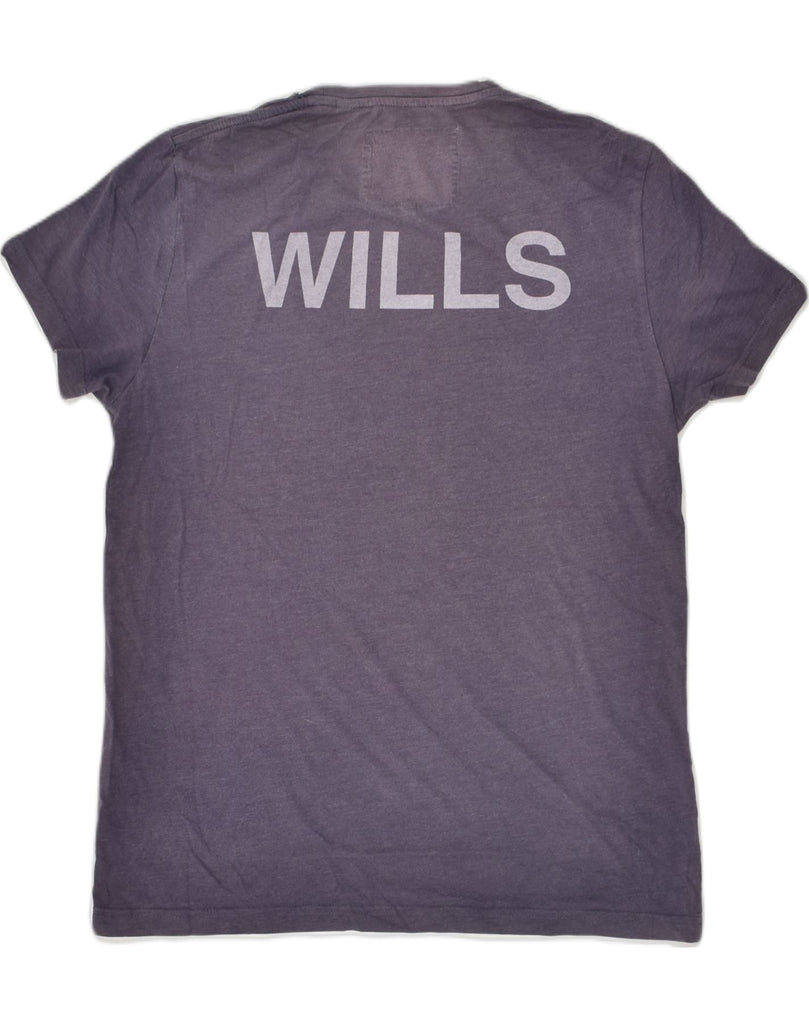 JACK WILLS Mens Graphic T-Shirt Top Small Blue Cotton | Vintage Jack Wills | Thrift | Second-Hand Jack Wills | Used Clothing | Messina Hembry 