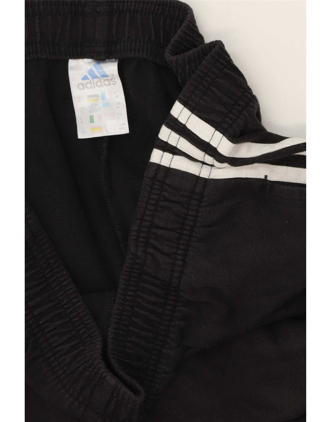 Adidas Mens Sport Shorts Medium Black Cotton