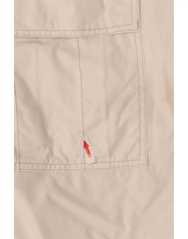 Replay Mens Cargo Shorts W28 Small  White
