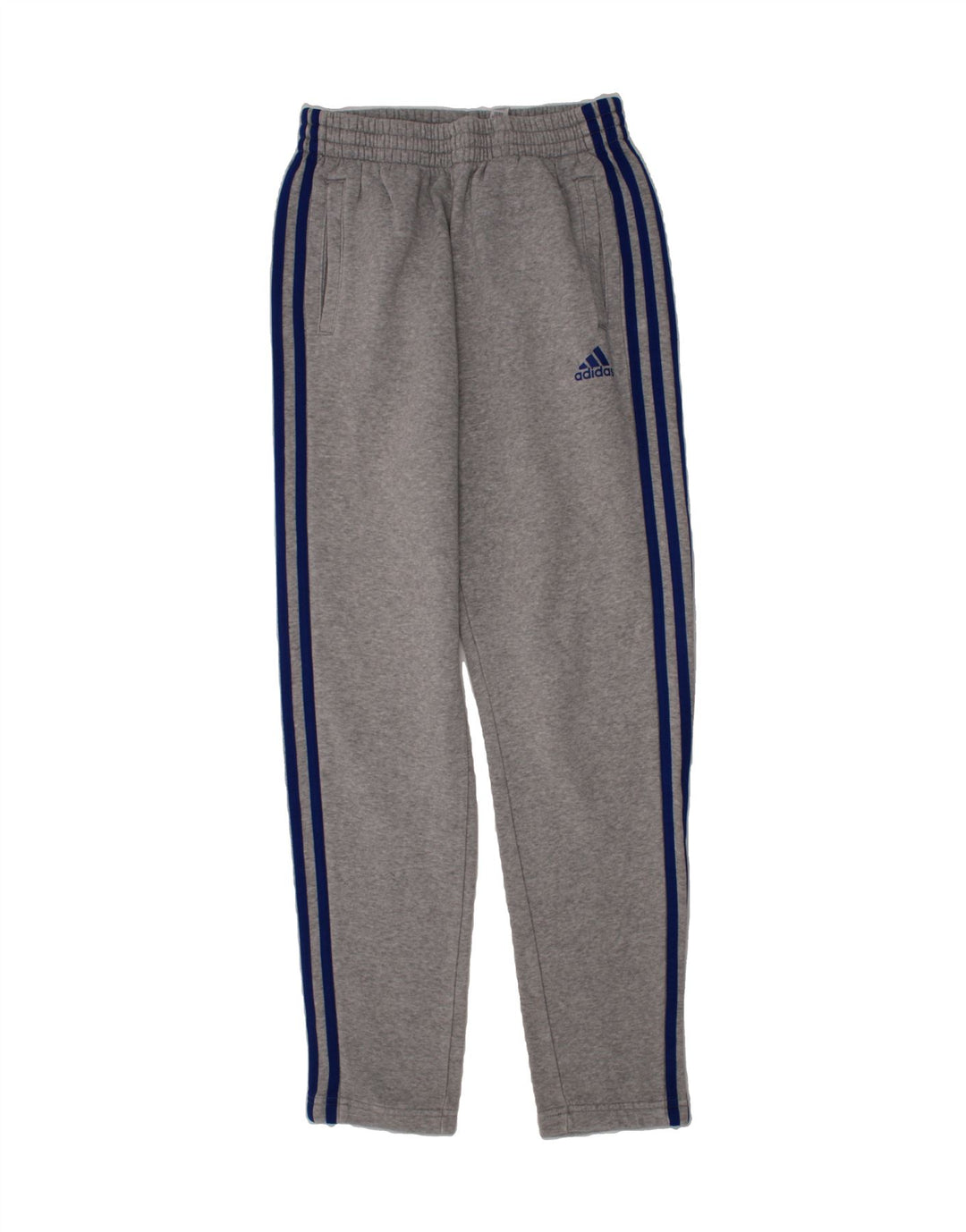ADIDAS Boys Tracksuit Trousers 13-14 Years  Grey Cotton Vintage Adidas and Second-Hand Adidas from Messina Hembry 