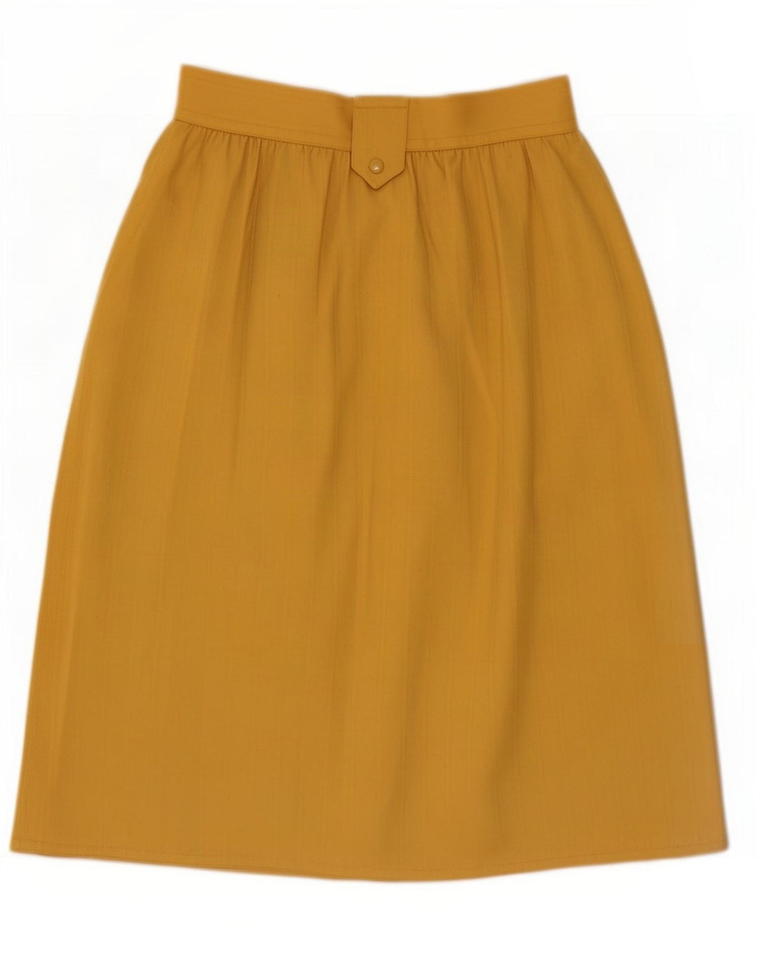 Vintage Womens A-Line Skirt Small W26 Yellow
