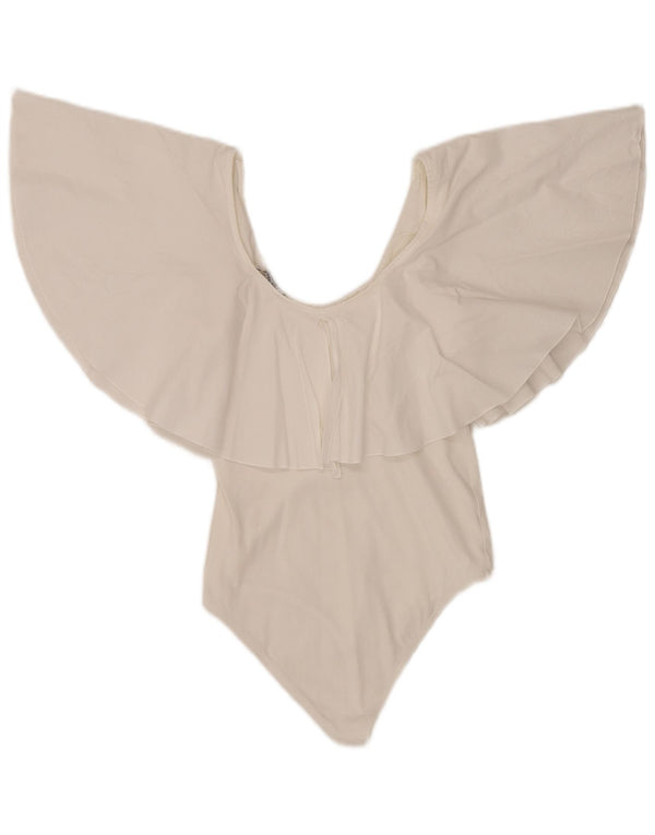 Zara Womens Swimwear UK 10 Small White