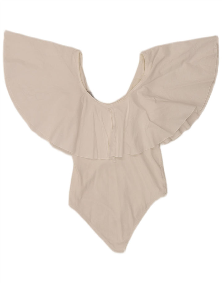 Zara Womens Swimwear UK 10 Small White