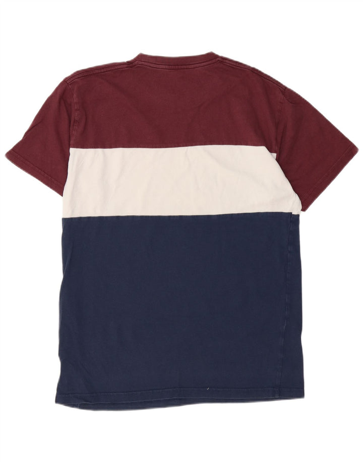 VANS Mens Graphic T-Shirt Top Medium Multicoloured Colourblock Cotton