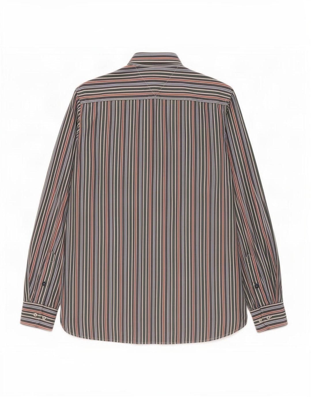 Tommy Hilfiger Mens Custom Fit Shirt Small Multicoloured Striped Cotton