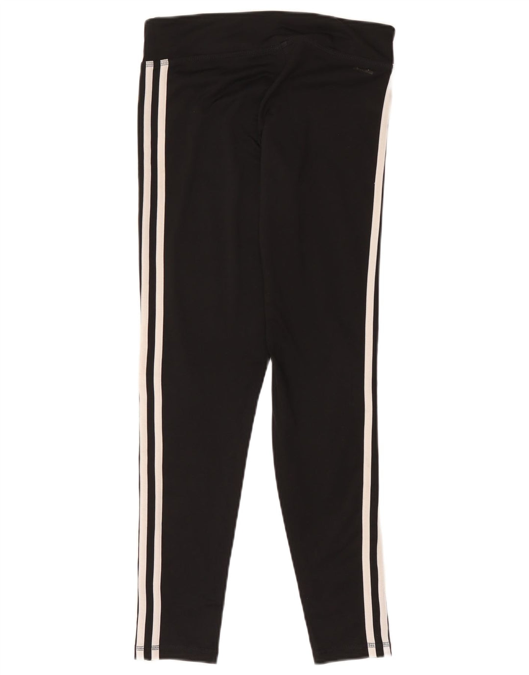 Adidas Womens Leggings UK 8/10 Small  Black Polyester