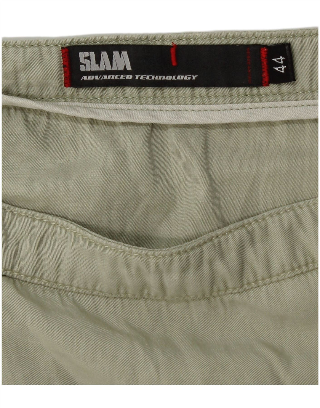 Slam Womens Straight Skirt IT 44 Medium W30  Khaki